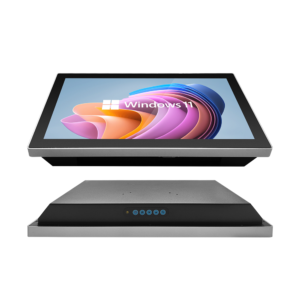 15.6" flat resistive touch industrial monitor with osd keys