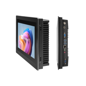 10.1" cnc aluminum embedded industrial touch panel pc