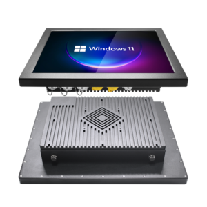 19" full ip67 cnc aluminum rugged touch panel pc