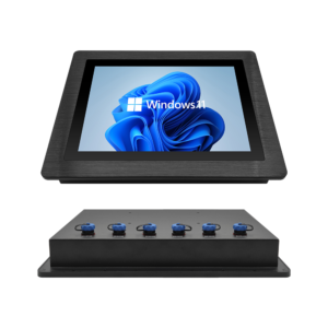 12.1" full ip65 waterproof cnc aluminum touch panel pc