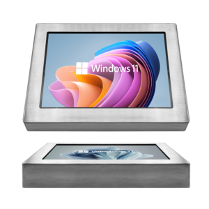 15" full ip67 stainless steel 304 touch industrial monitor