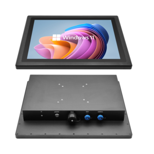 15" full ip65 waterproof cnc aluminum touch monitor
