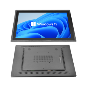 21.5" cnc aluminum panel mount touch industrial monitor