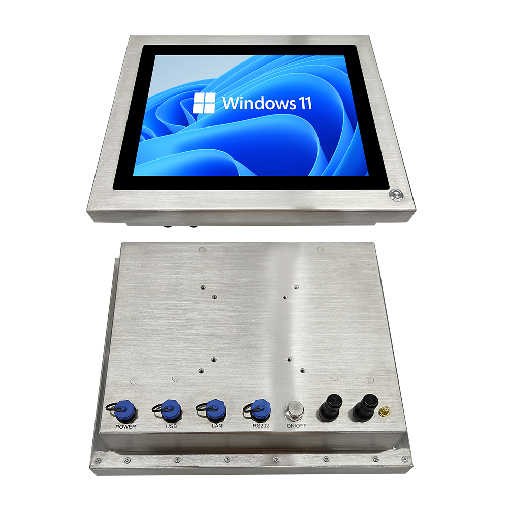 15" flush panel mount stainless steel waterproof industrial pc 15" flush panel mount stainless steel waterproof industrial pc