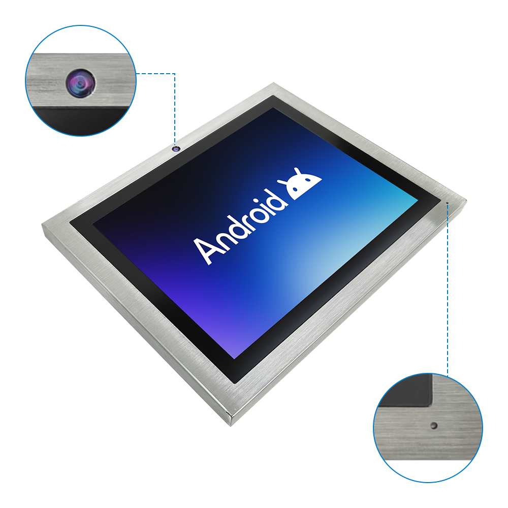 15" full ip67 stainless steel android panel pc with camera & mic 15" full ip67 stainless steel android panel pc with camera & mic